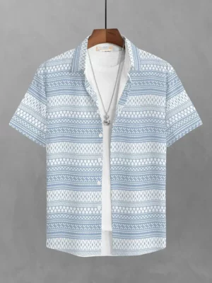 BreezeWave Printed Summer Shirt – Cool Patterns, Easy Comfort